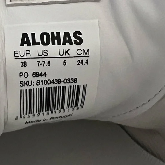 ALOHAS Tb. 490 rife grain leather shoe with gum sole. Size 38. BRAND NEW. - Picture 3 of 6